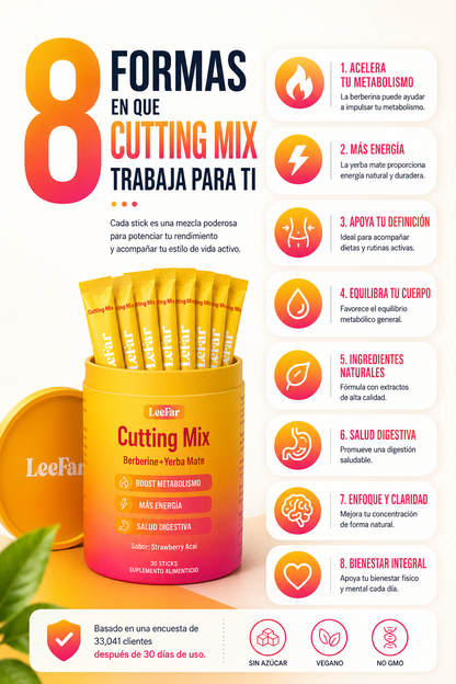 🔥 LeeFar Cutting Mix™ USA | Tu Nuevo Aliado para Sentirte con Más Energía y Menos Antojos