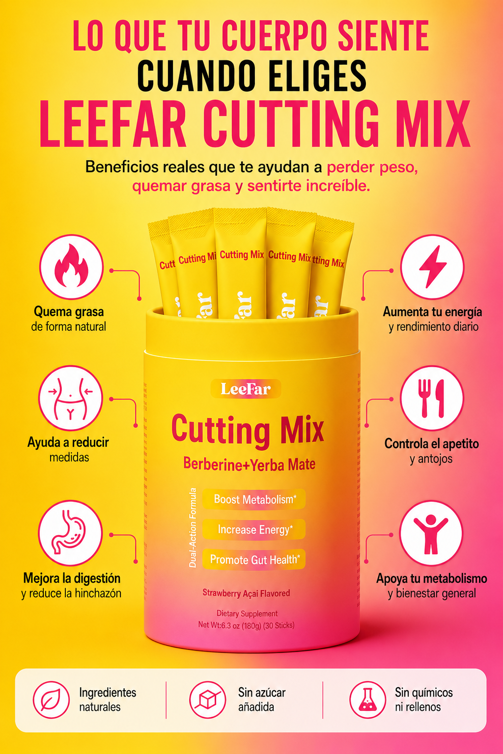 🔥 LeeFar Cutting Mix™ USA | Tu Nuevo Aliado para Sentirte con Más Energía y Menos Antojos